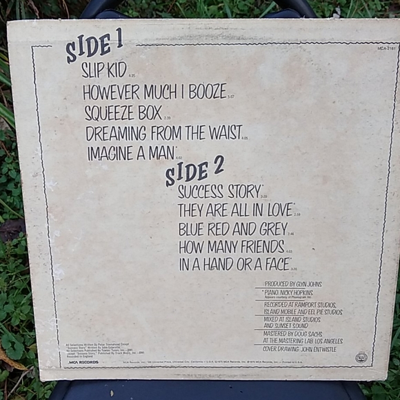 The Who By Numbers Album - Picture 2 of 3